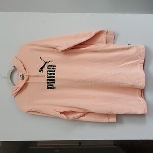 Puma pink hoody sweater dress